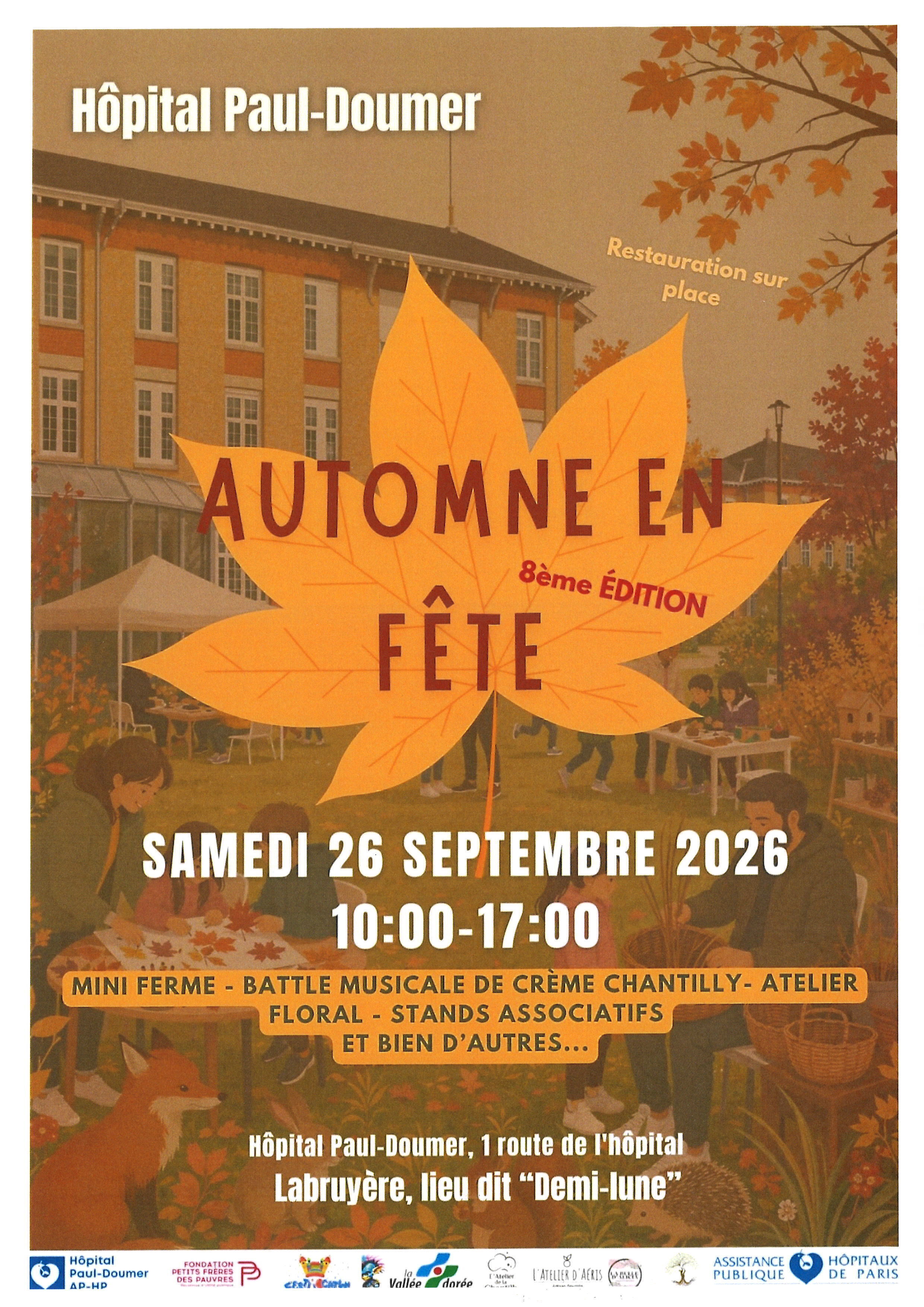 affiche automne en fete