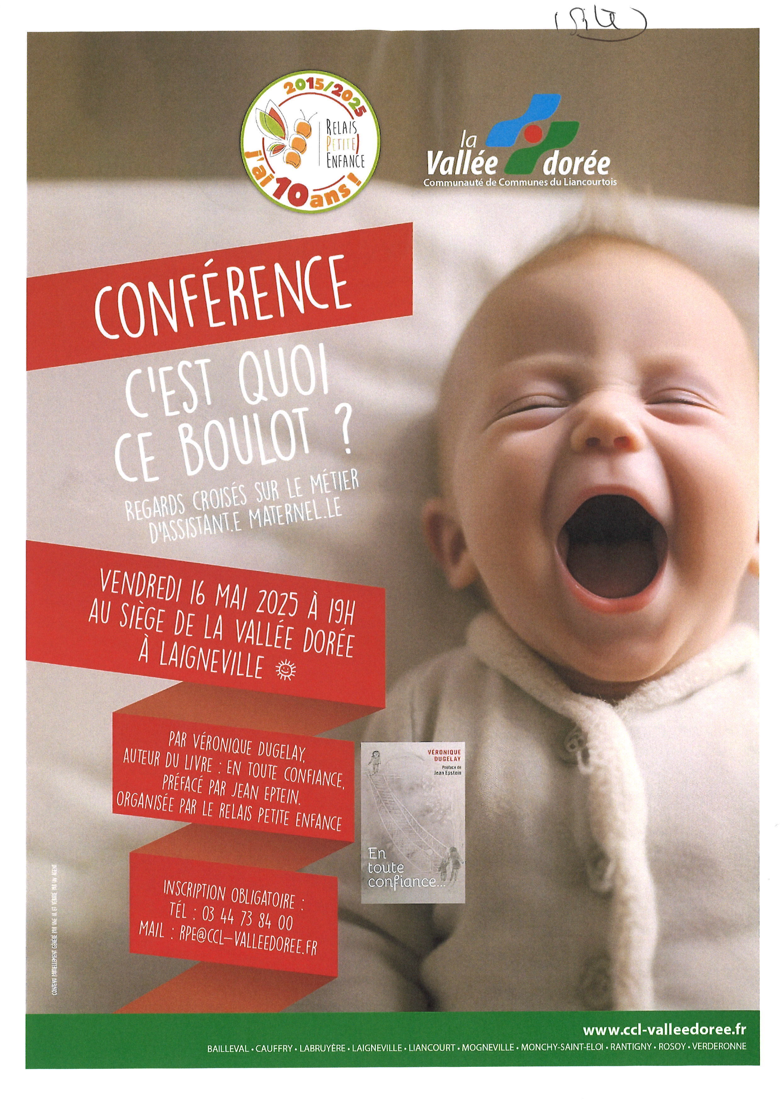 affiche conférence c'est quoi ce boulot ?