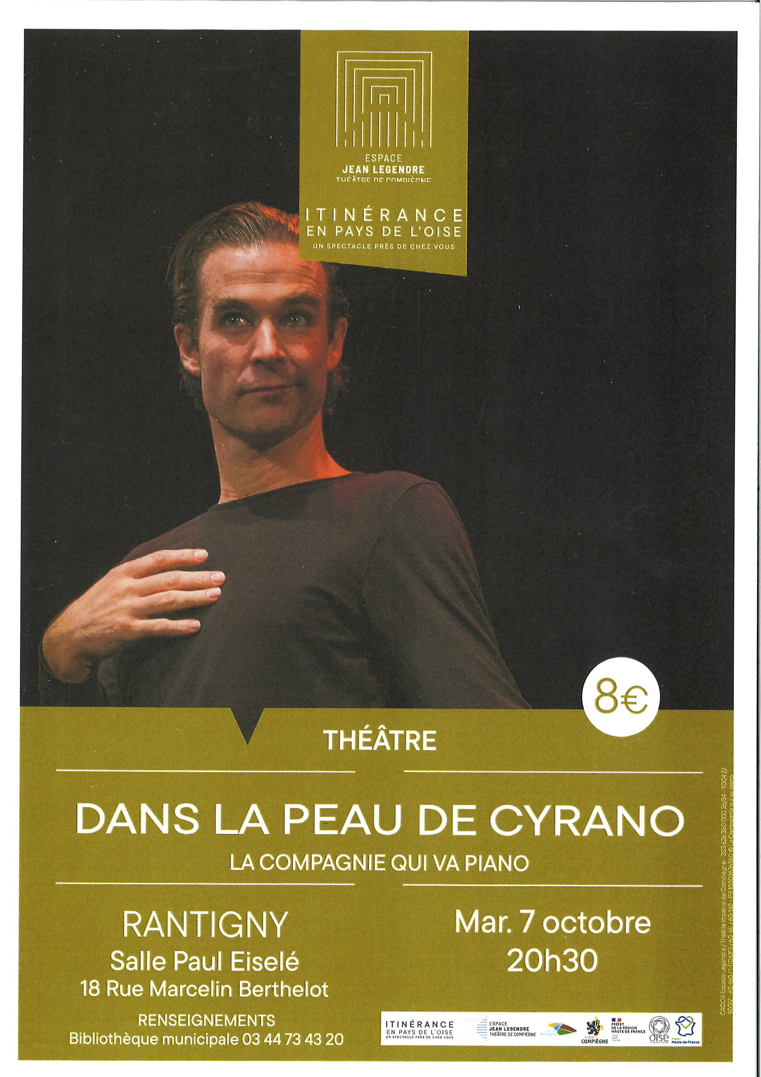 affiche dans la peau de cyrano