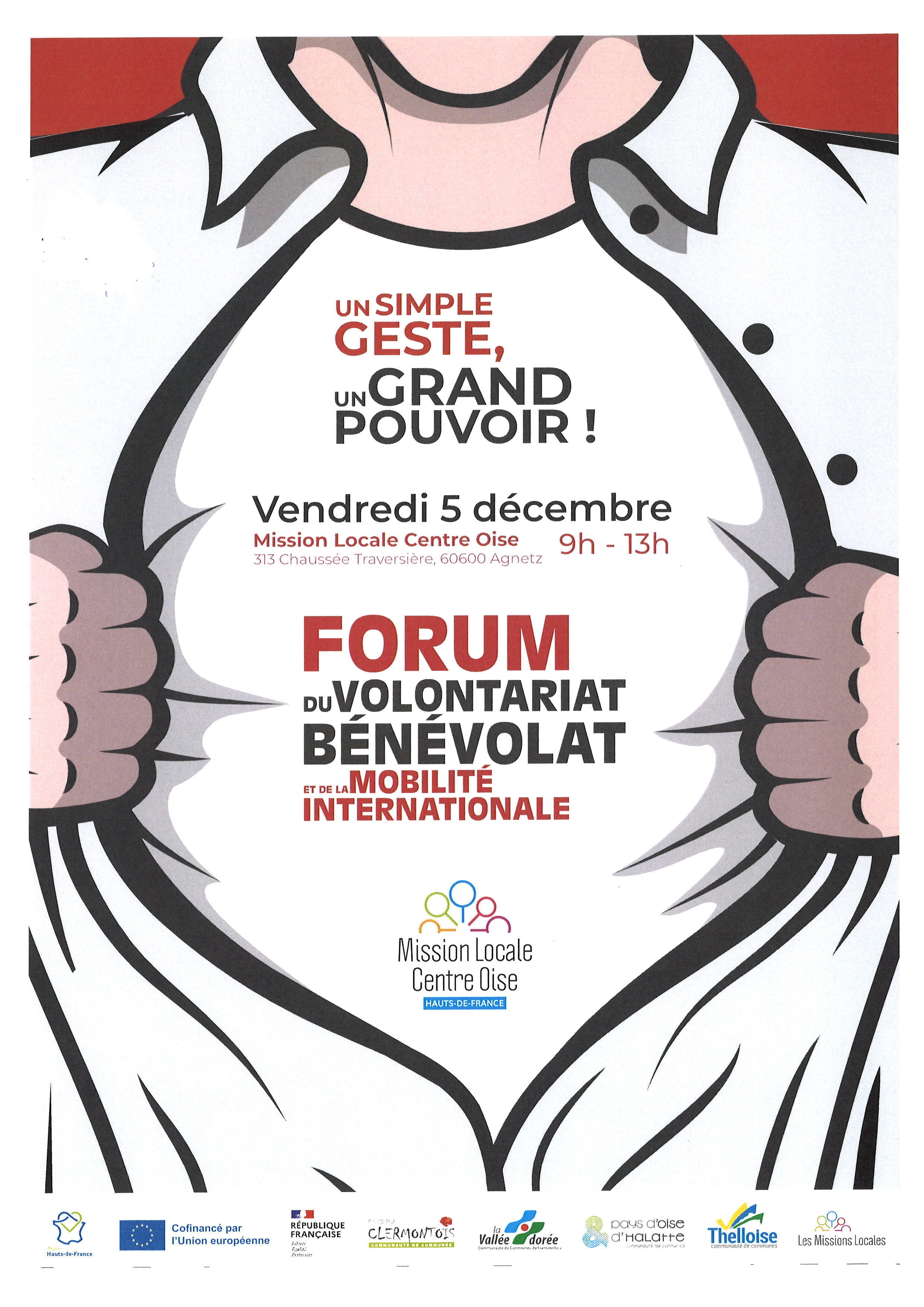 AFFICHE FORUM VOLONTARIAT