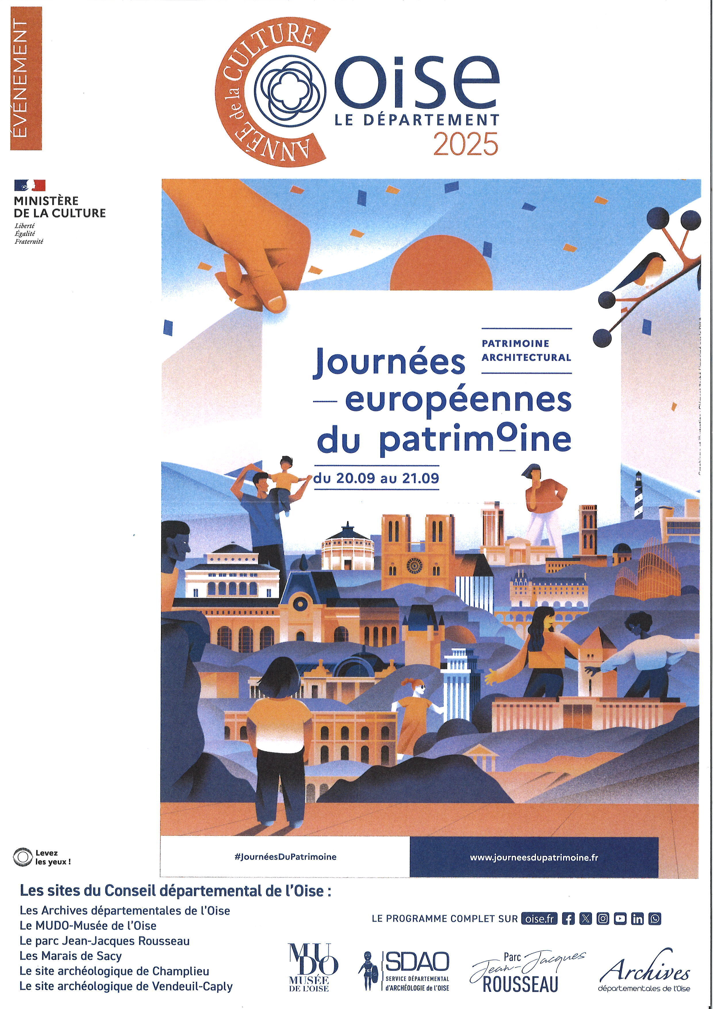affiche journées patrimoine