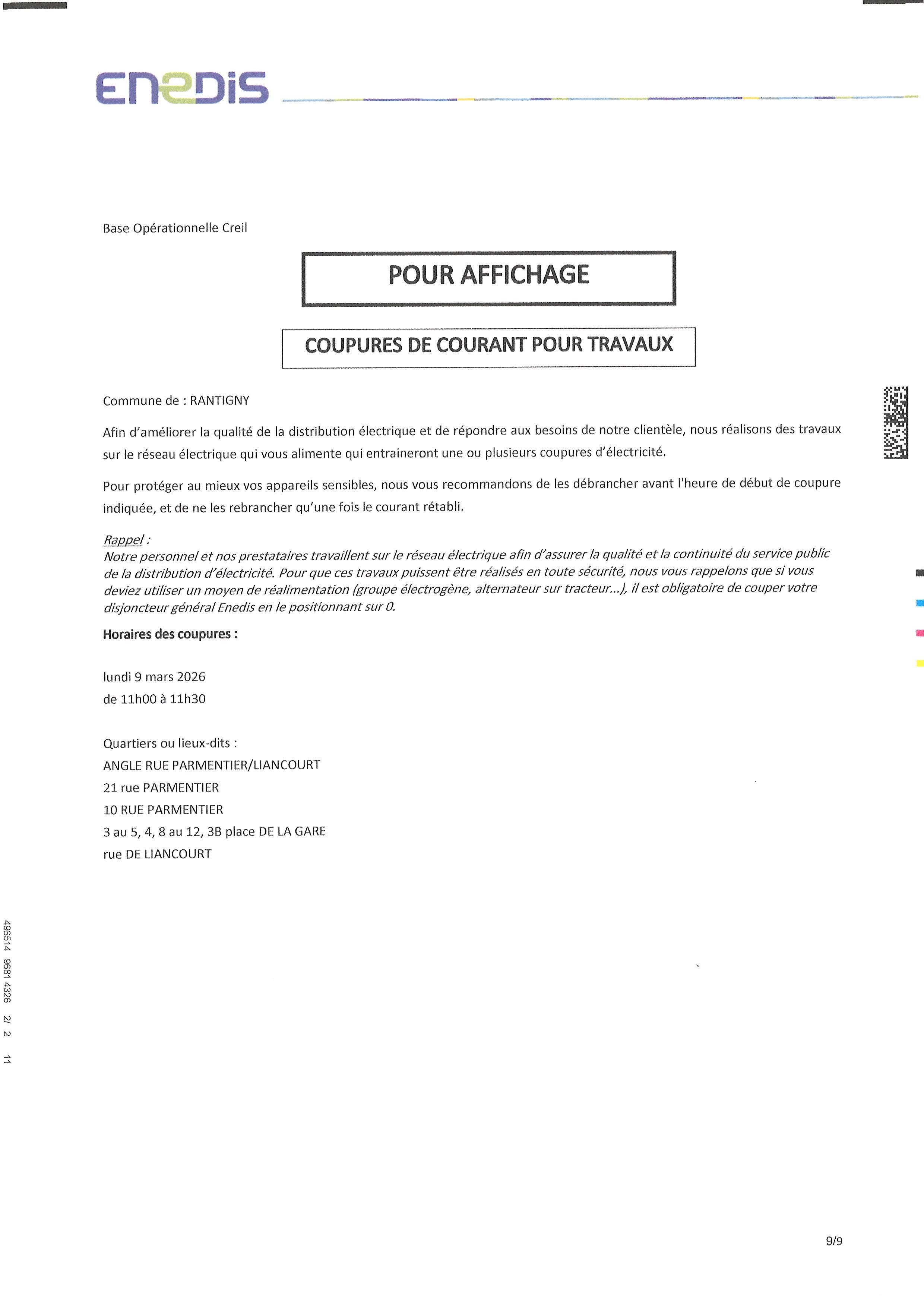 affiche jpeg coupure de courant