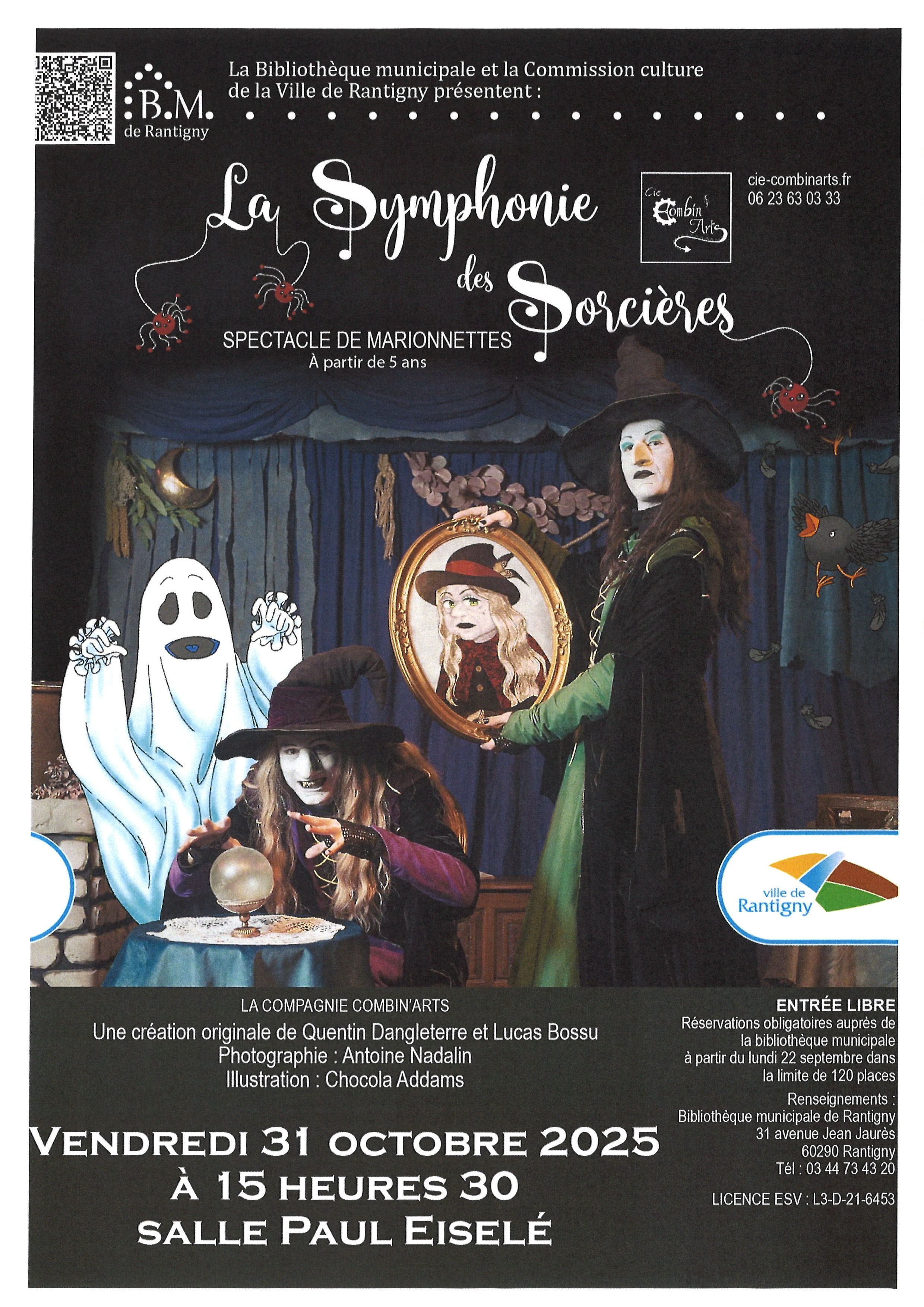 AFFICHE LA SYMPHONIE DES SORCIERES