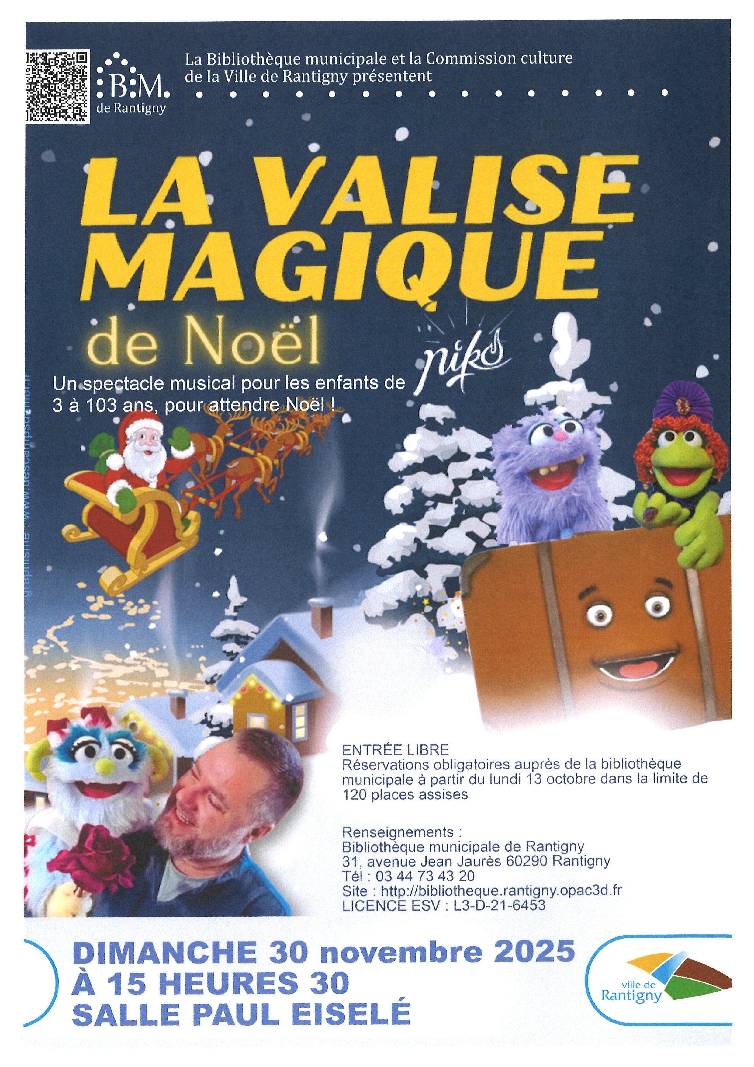 affiche la valise magique