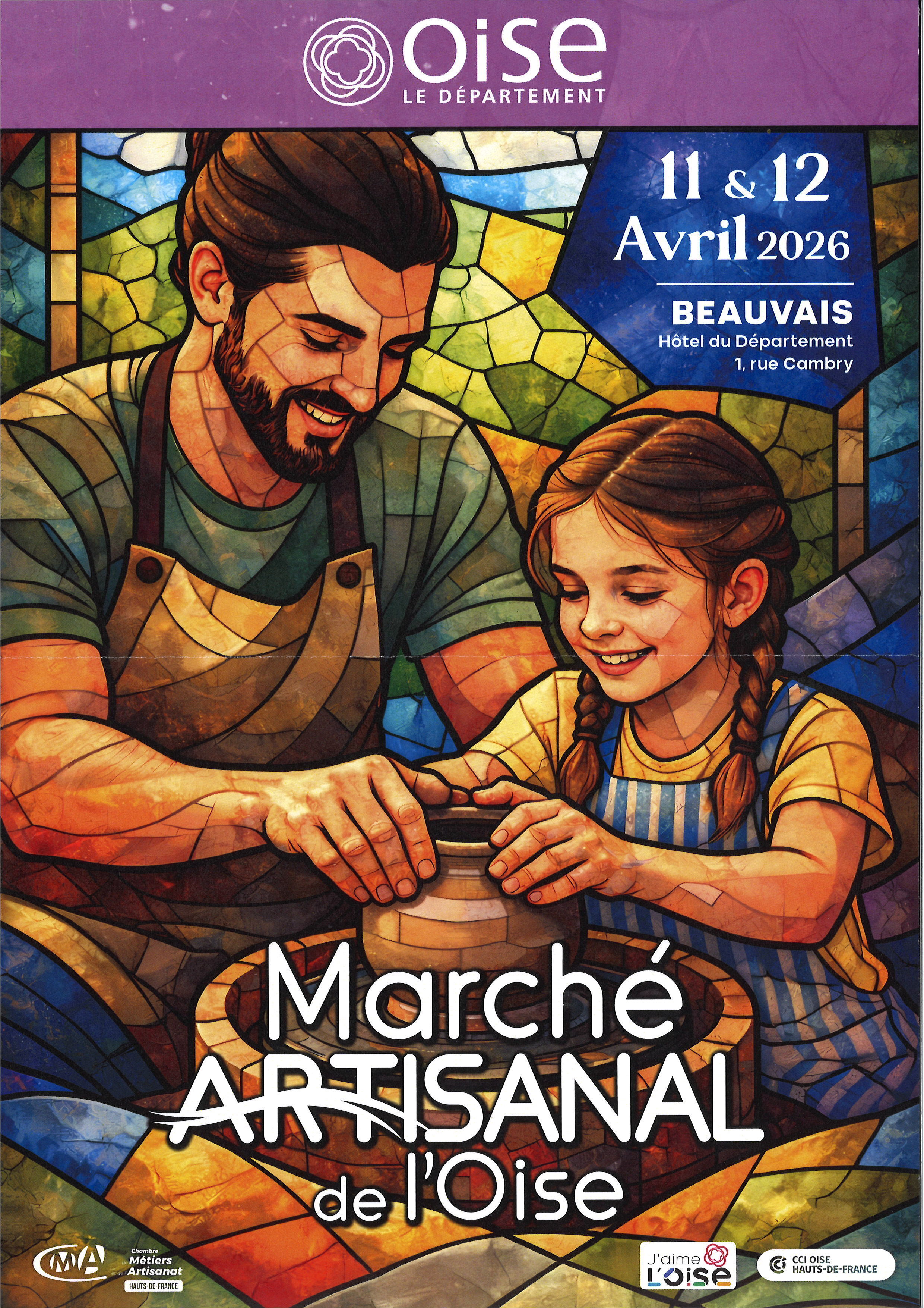 affiche marché