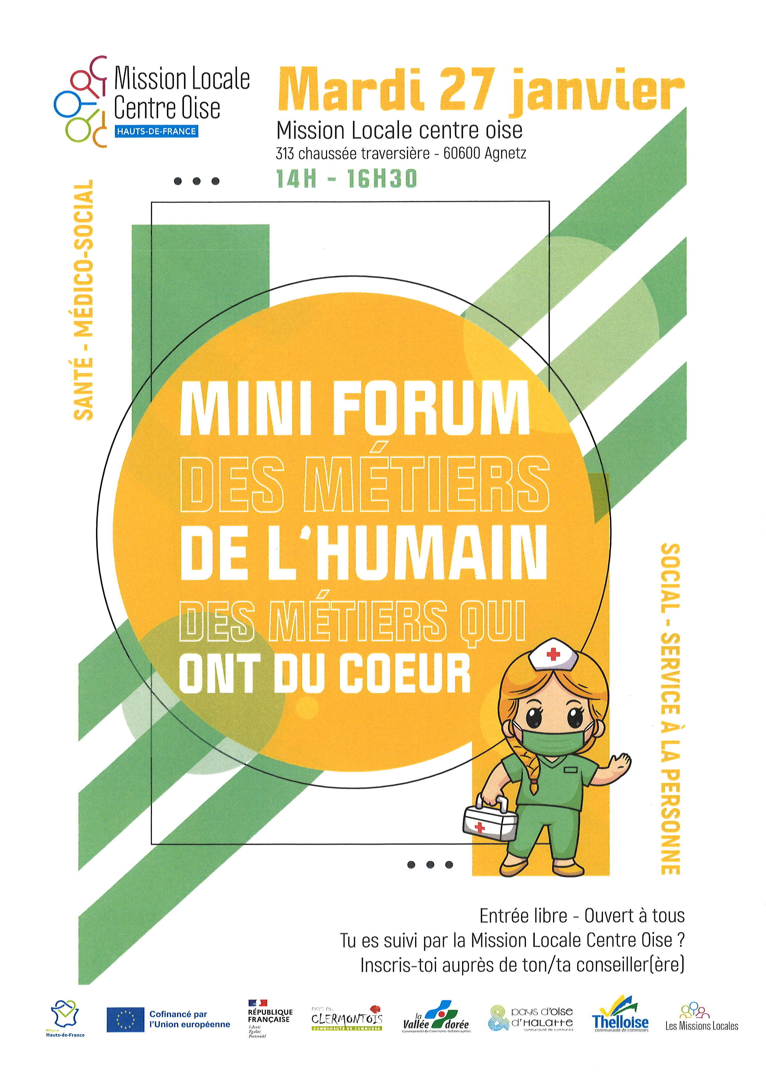 affiche mission locale le 24 janvier 2026