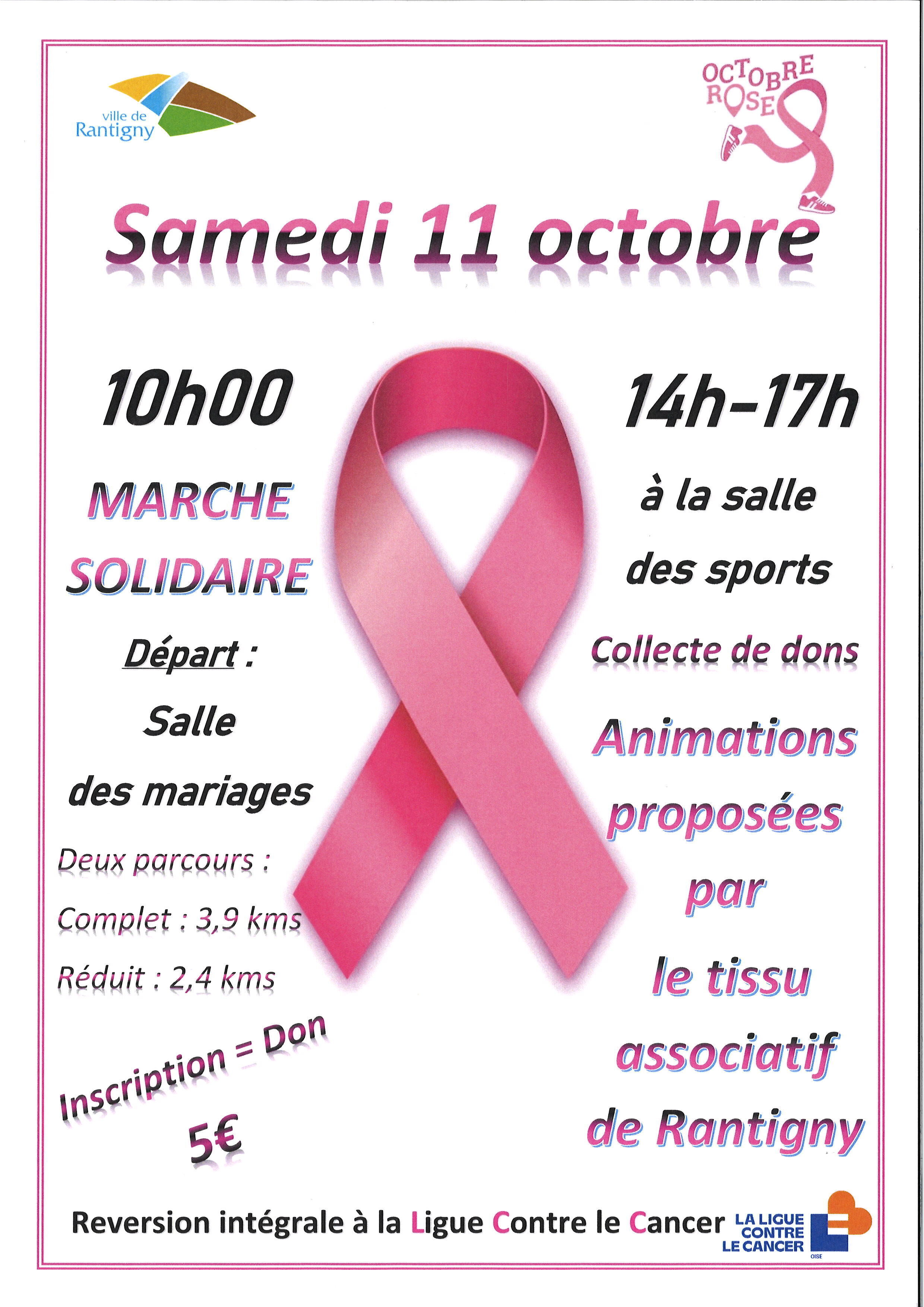 affiche octobre rose 2025