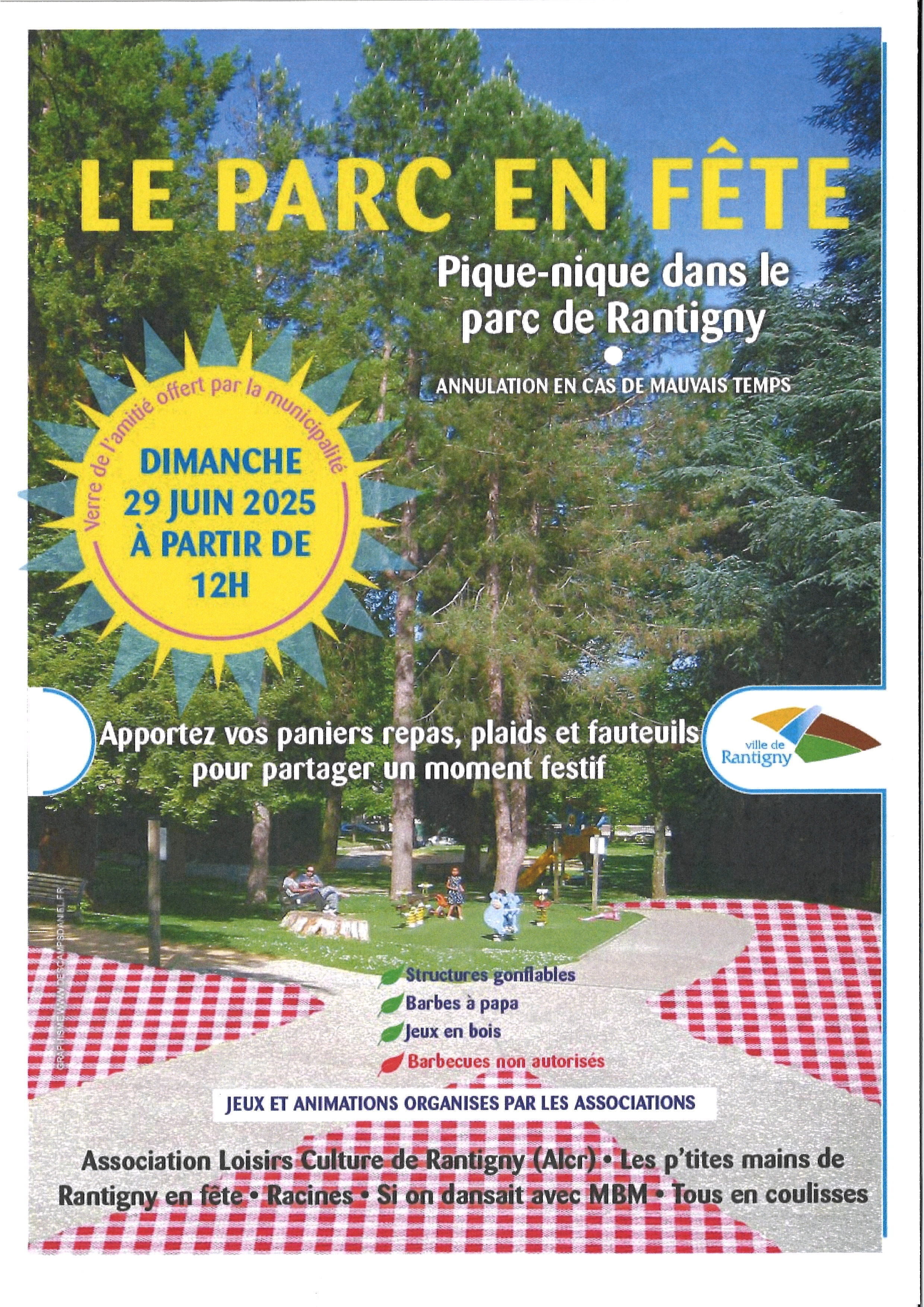 AFFICHE PARC EN FETE