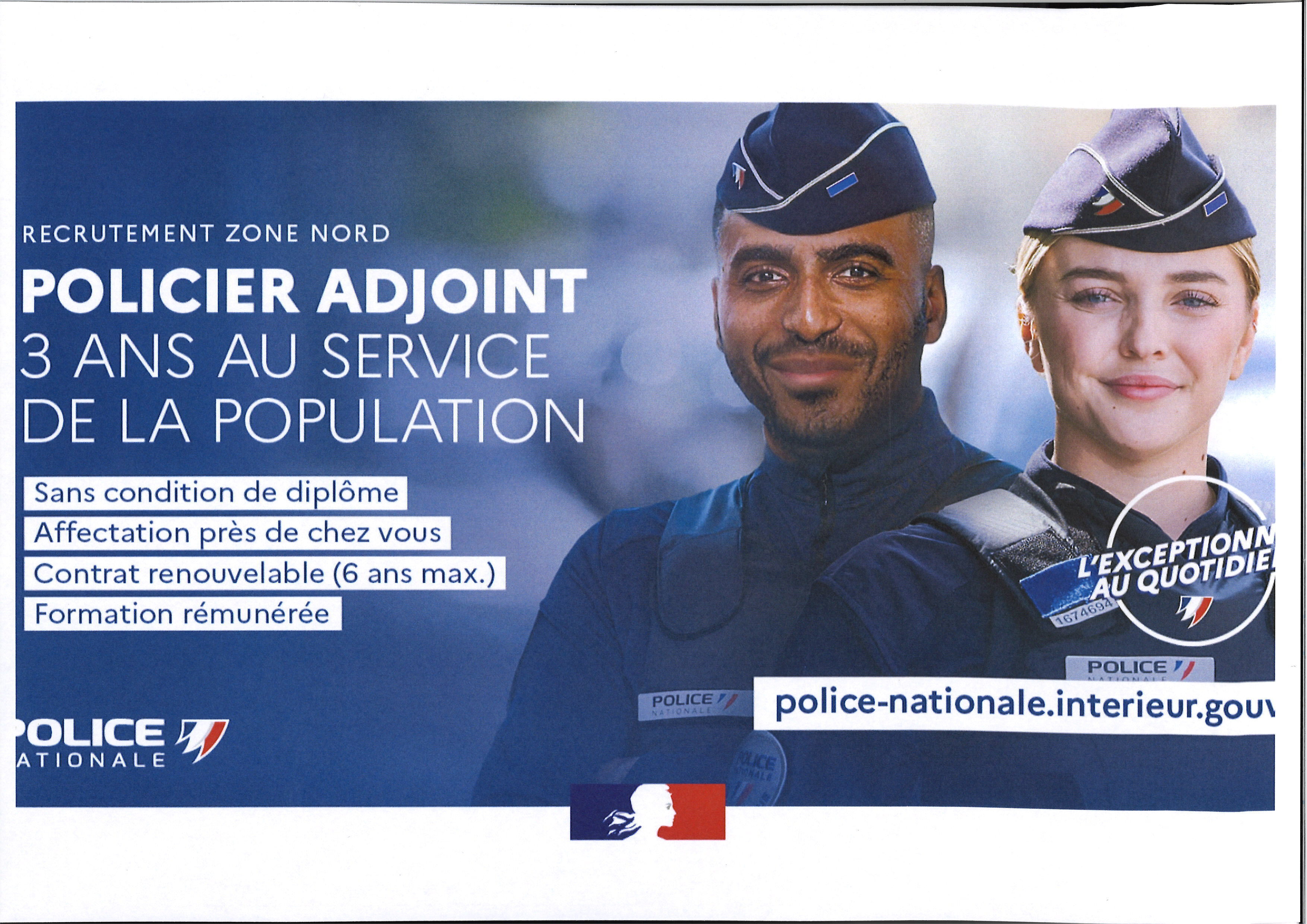 affiche police nationale