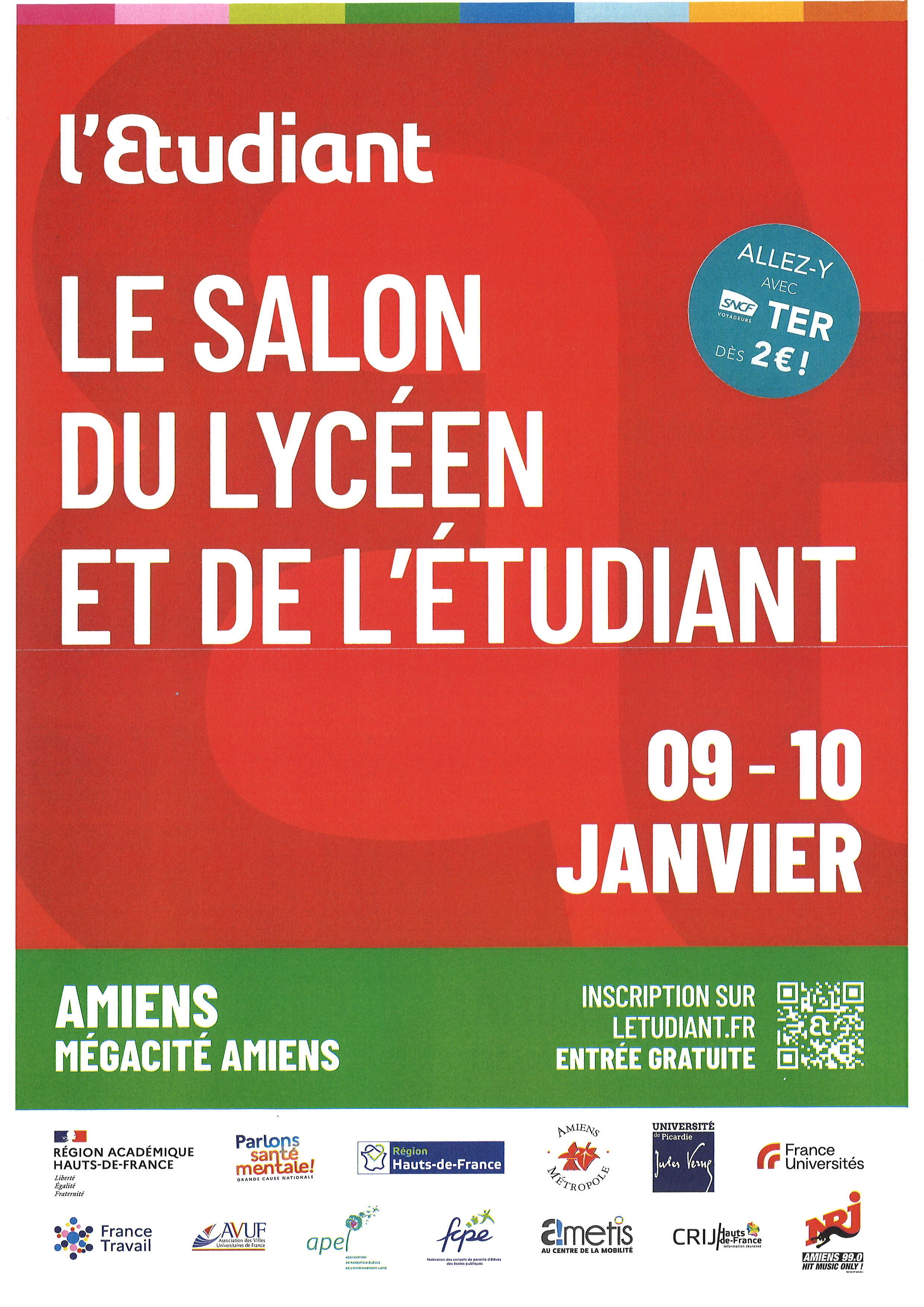 AFFICHE SALON ETUDIANT