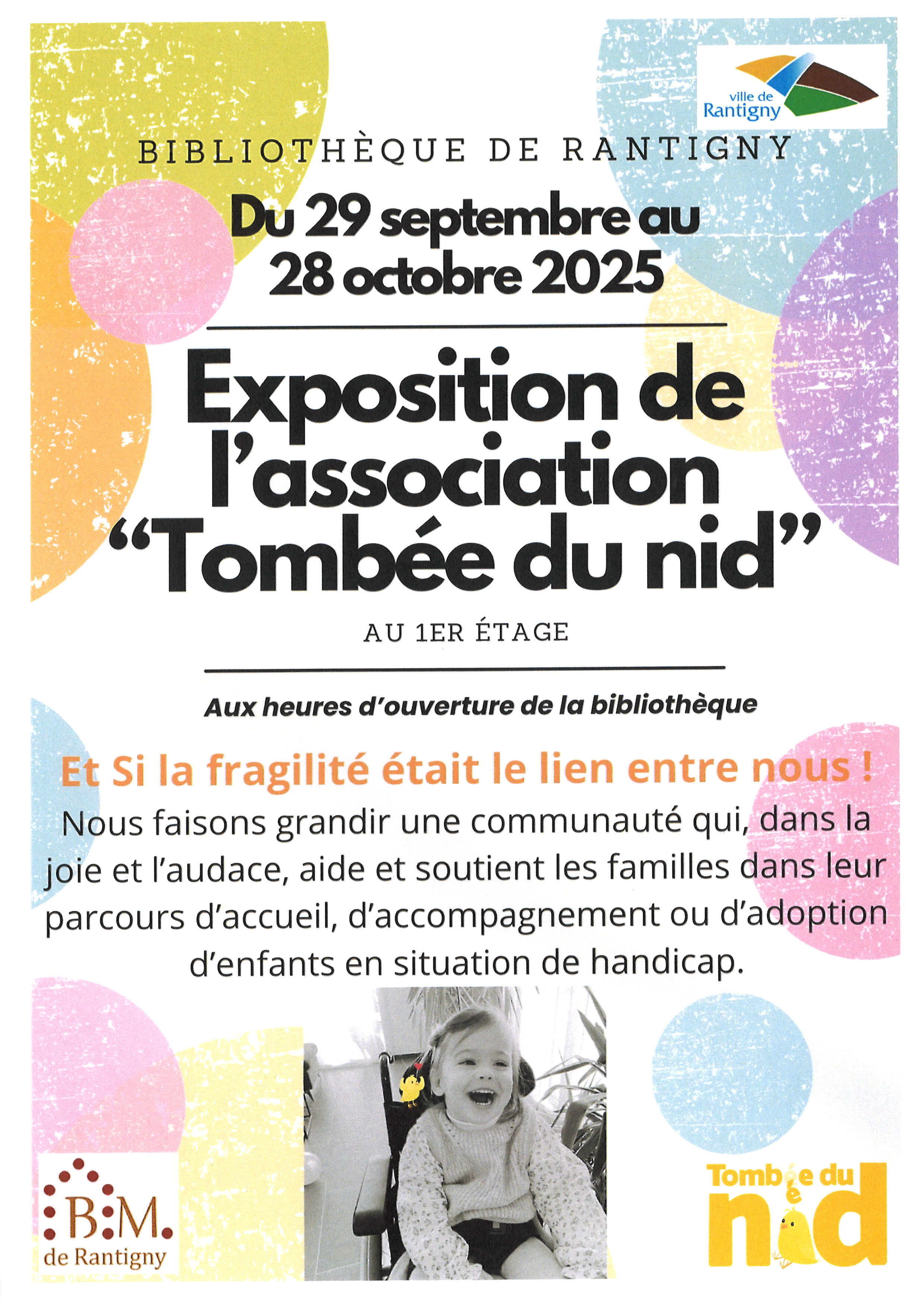 affiche tombée du nid