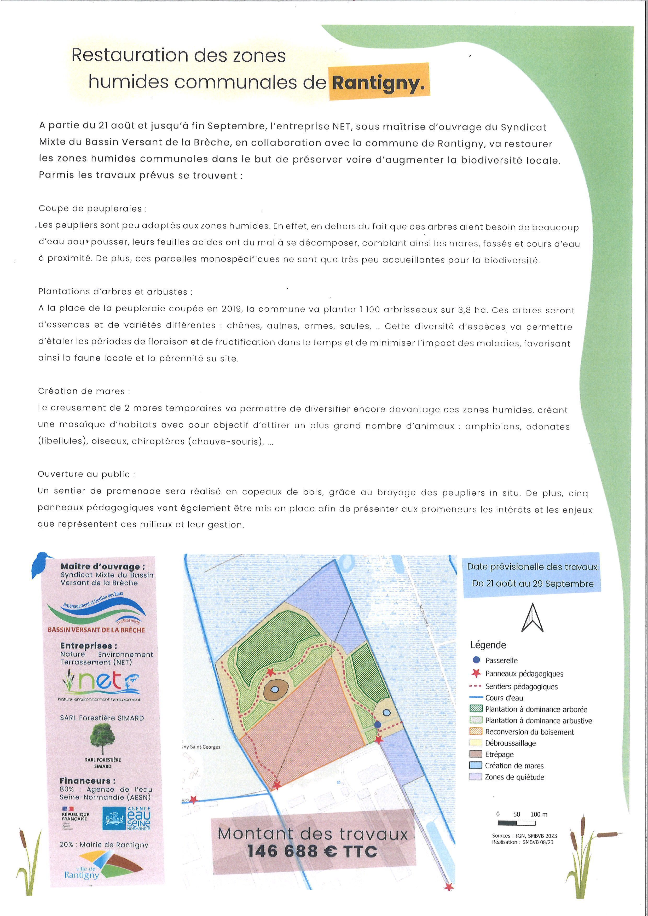 affiche zone humide