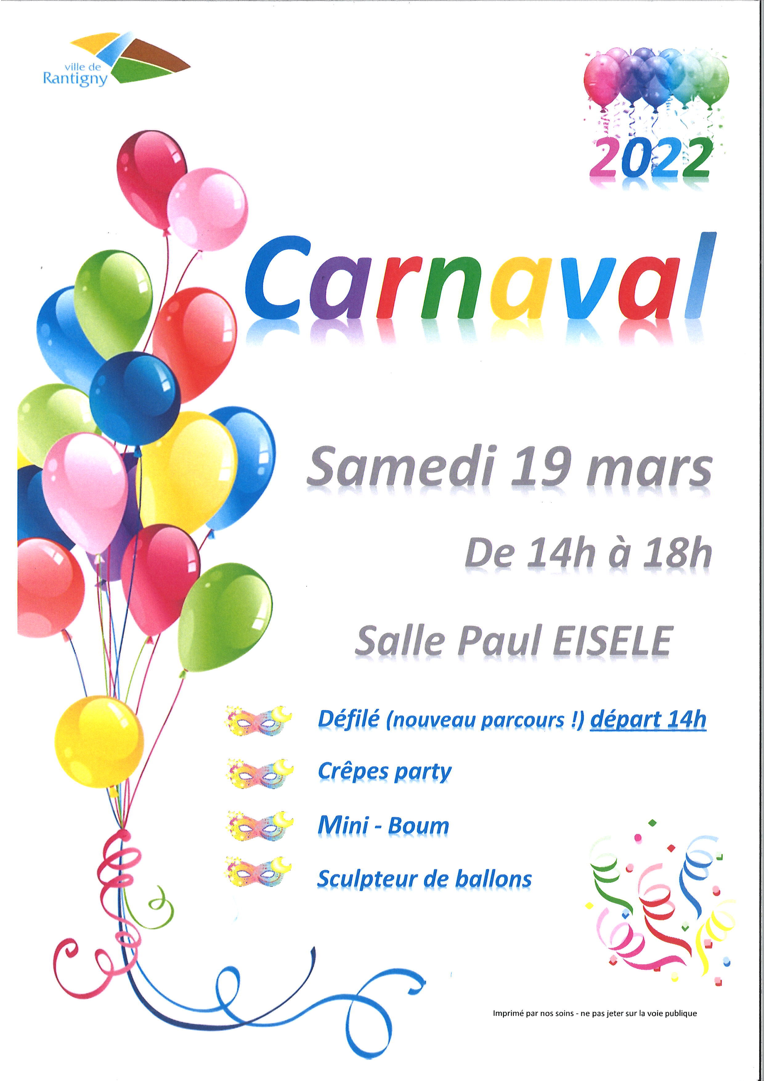 Affiche carnaval