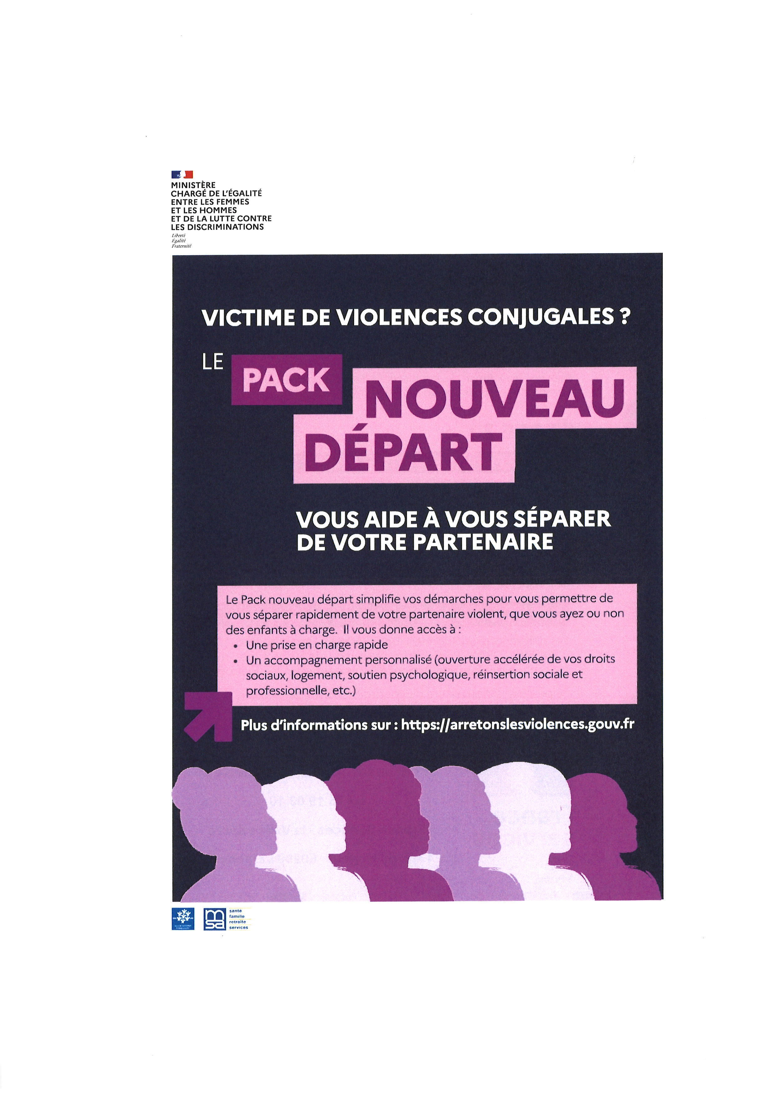 recto pack nouveau départ