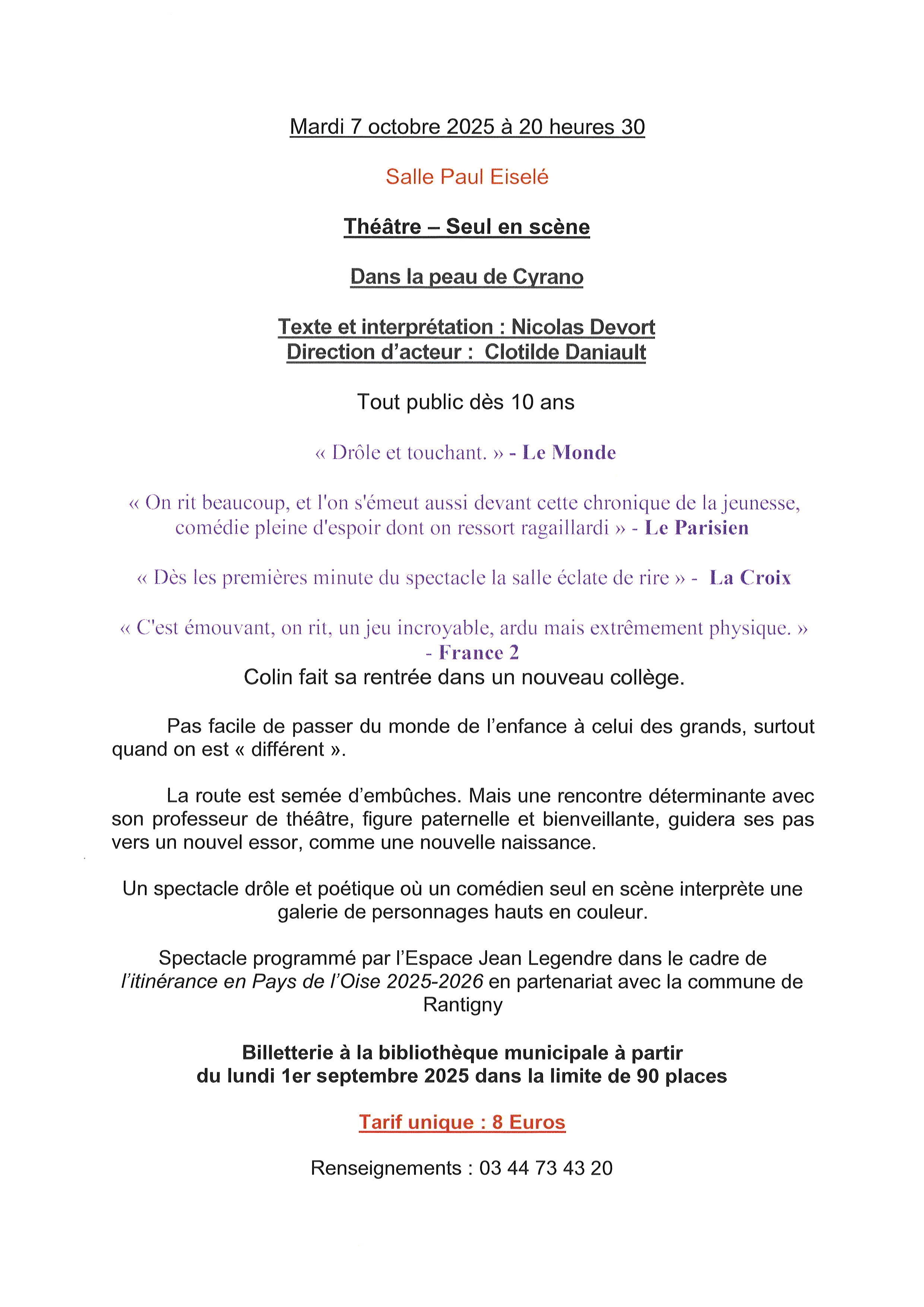 TEXTE DANS LA PEAU DE CYRANO
