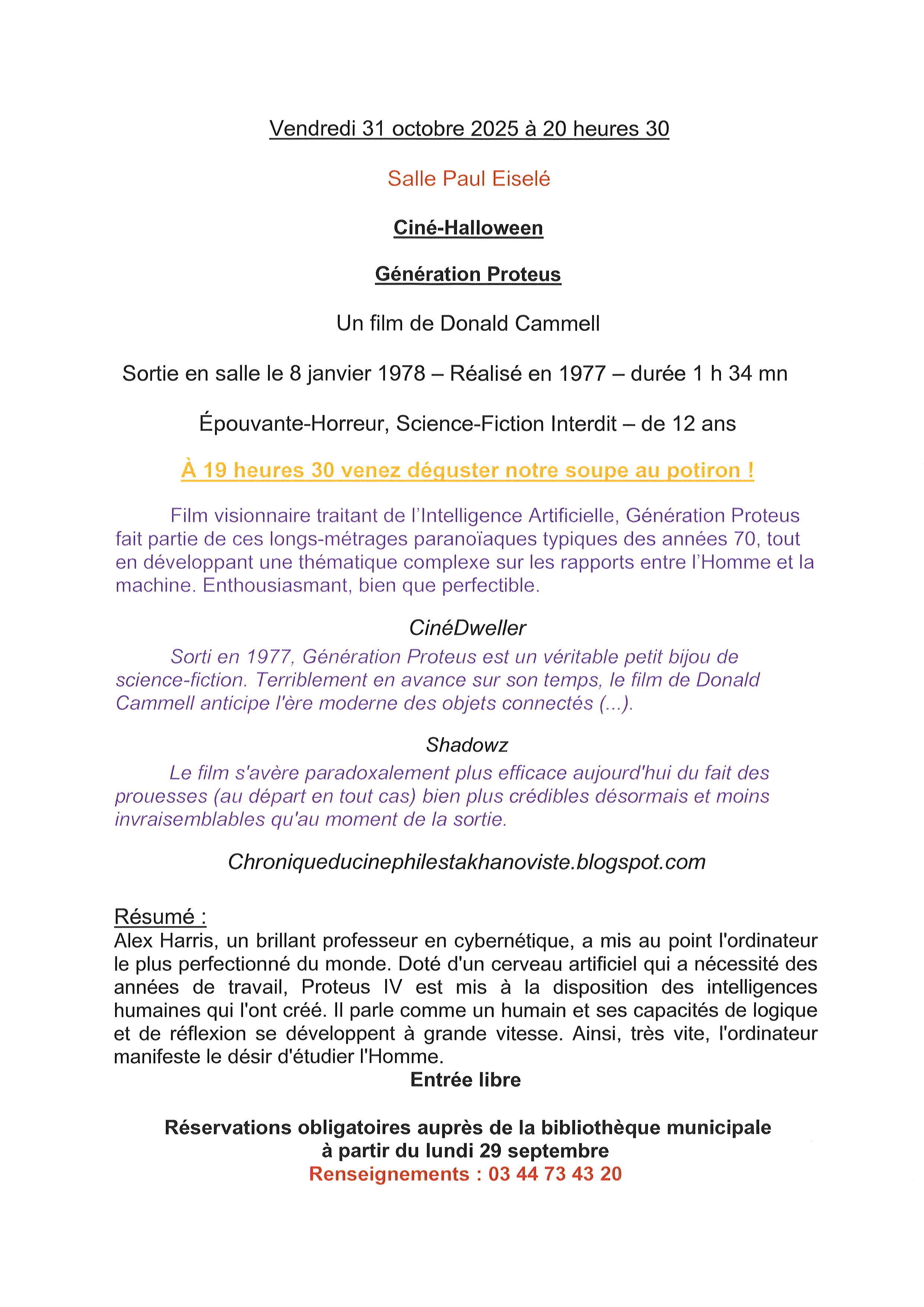 TEXTE GENERATION PROTEUS