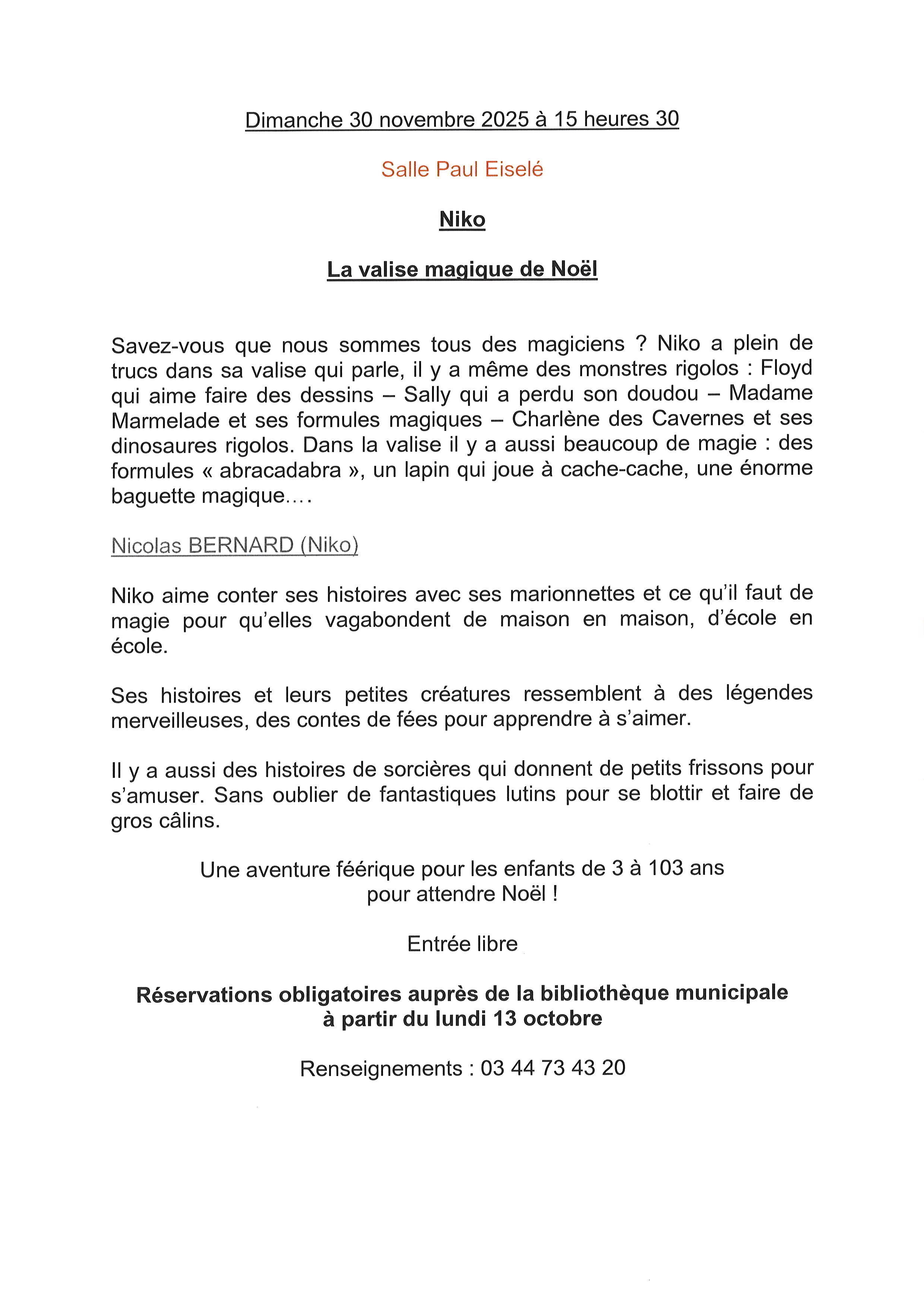TEXTE LA VALISE