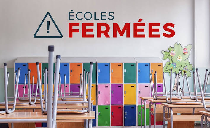 ecole fermee
