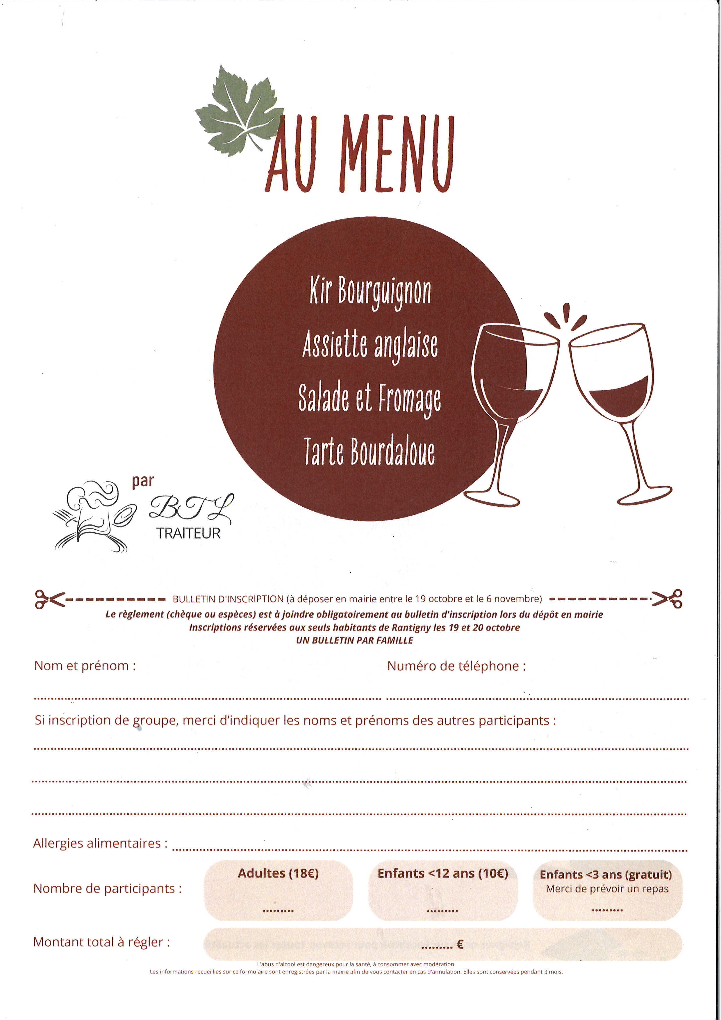 verso soiree beaujolais